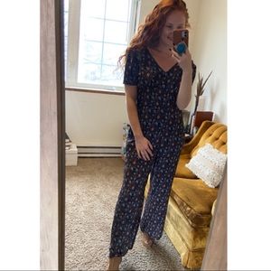 Floral Jumpsuit